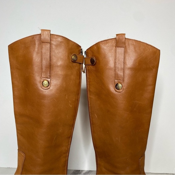 Sam Edelman Penny Brown Leather Riding Boot 6M - Picture 10 of 16